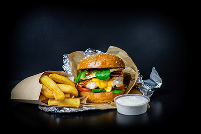 CHICKEN BURGER MENU